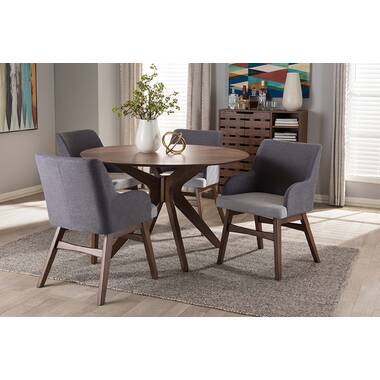 Baxton 5 Piece Dining Set Wayfair